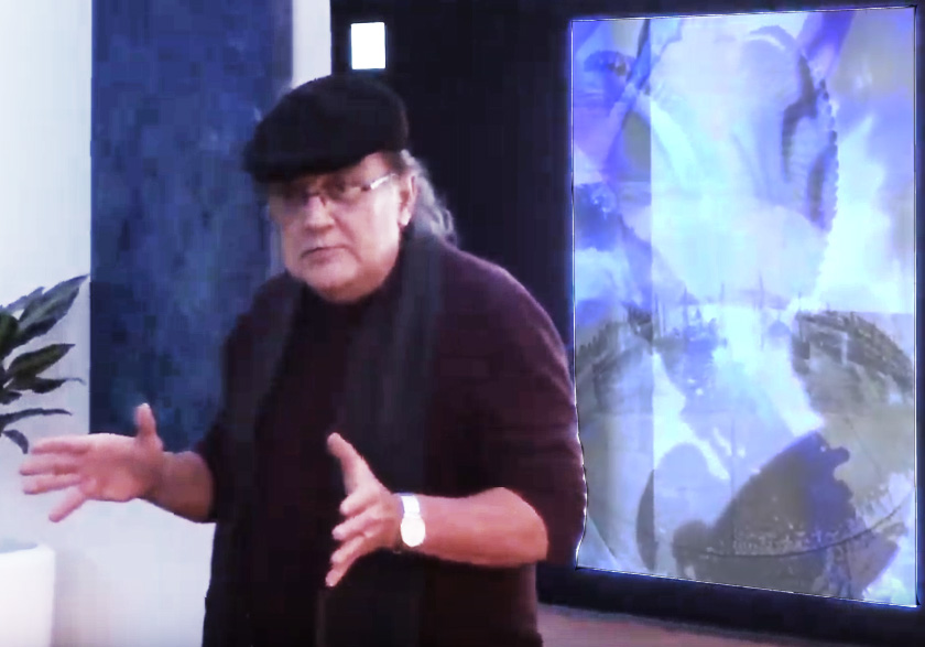 Jean-Marc Talamoni conte les œuvres d'André Le Corre